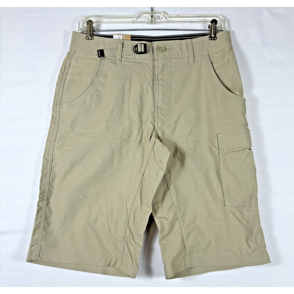 prAna Stretch Zion Short II Dark Iron 28 waist, 12 inseam Mens NWT‎
